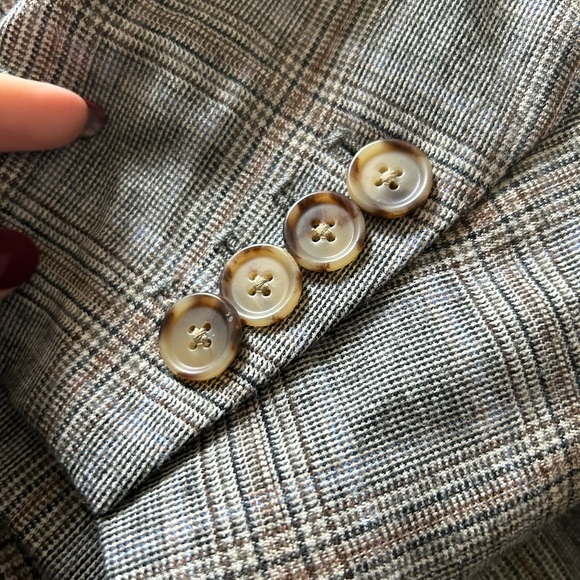 Talbot’s Wool Italian Wool Gray Blazer - Picture 4 of 8